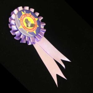 Rosettes - Purple - 44mm and 58mm