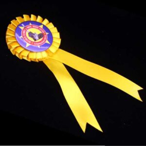 Rosettes - Yellow - 44mm and 58mm