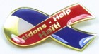 sample of customised promotional custom shape lapel pin with hard enamel
